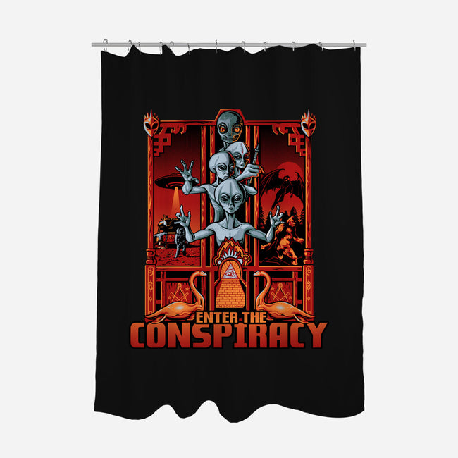 Enter The Conspiracy-None-Polyester-Shower Curtain-daobiwan