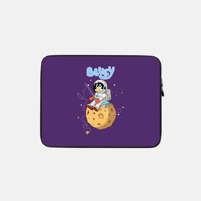 Space Dad-None-Zippered-Laptop Sleeve-MaxoArt