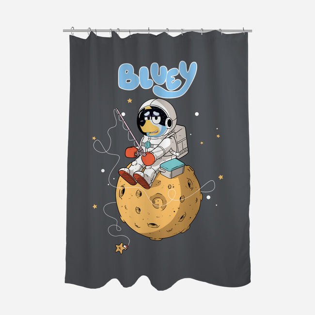 Space Dad-None-Polyester-Shower Curtain-MaxoArt