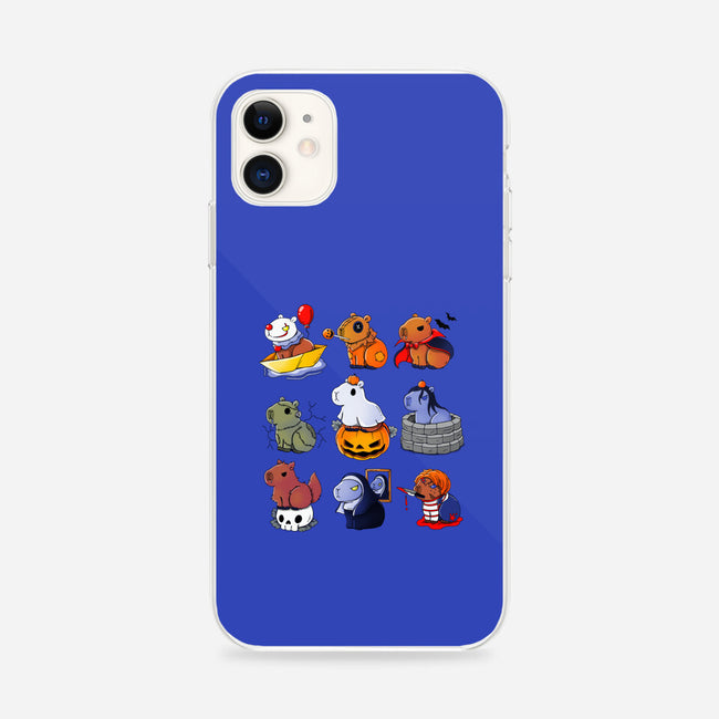 Horror Capybara-iPhone-Snap-Phone Case-Vallina84