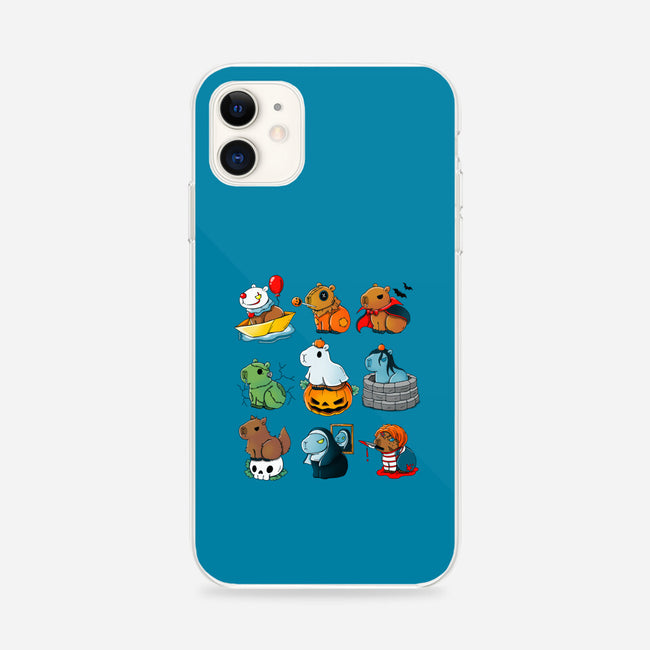 Horror Capybara-iPhone-Snap-Phone Case-Vallina84