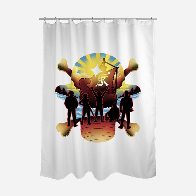 Nakamas-None-Polyester-Shower Curtain-Andriu