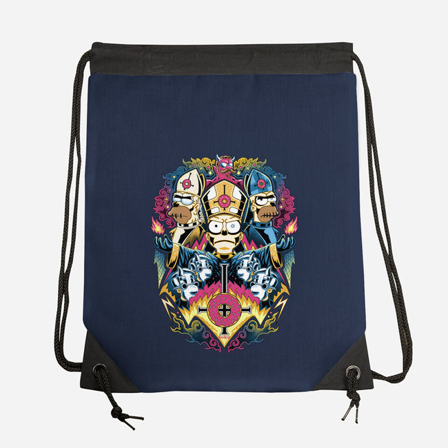 Papa Caramba-None-Drawstring-Bag-Andriu