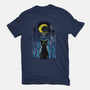 Moon Visitor-Mens-Heavyweight-Tee-kharmazero