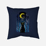 Moon Visitor-None-Non-Removable Cover w Insert-Throw Pillow-kharmazero