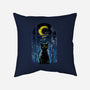 Moon Visitor-None-Removable Cover-Throw Pillow-kharmazero