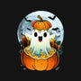 Halloween Ghost-Dog-Basic-Pet Tank-Vallina84