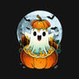 Halloween Ghost-Unisex-Baseball-Tee-Vallina84