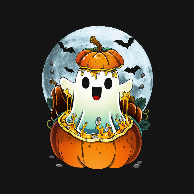Halloween Ghost-Cat-Bandana-Pet Collar-Vallina84
