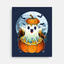 Halloween Ghost-None-Stretched-Canvas-Vallina84