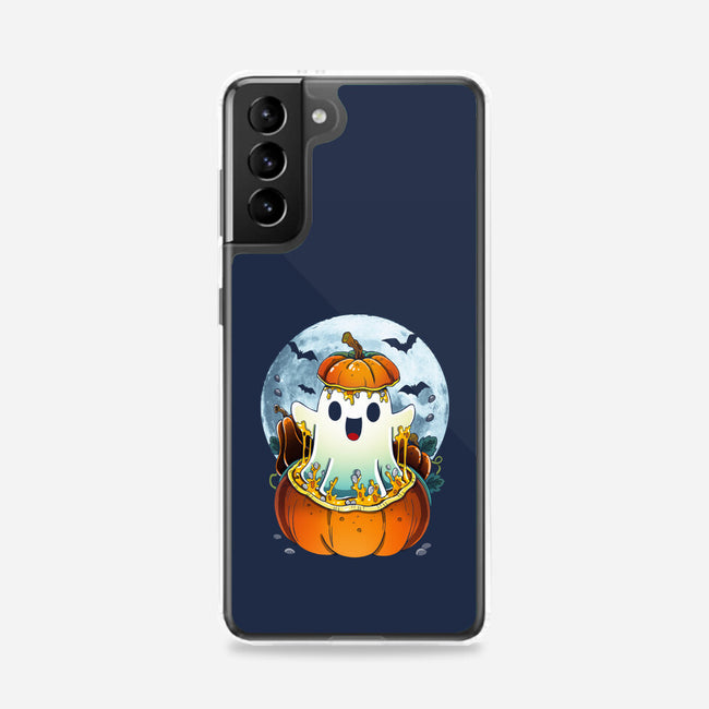 Halloween Ghost-Samsung-Snap-Phone Case-Vallina84