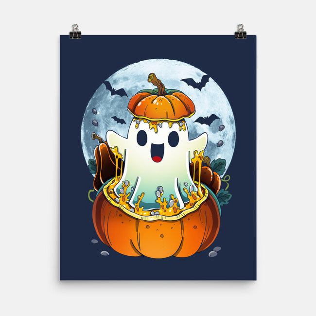 Halloween Ghost-None-Matte-Poster-Vallina84