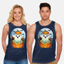 Halloween Ghost-Unisex-Basic-Tank-Vallina84