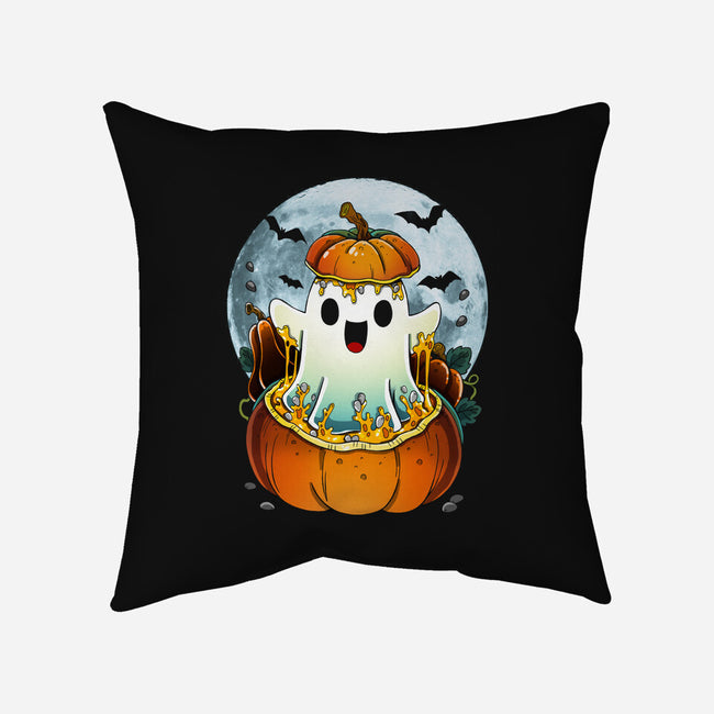 Halloween Ghost-None-Non-Removable Cover w Insert-Throw Pillow-Vallina84