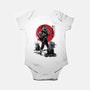 The Rescue Of Newt Sumi-E-Baby-Basic-Onesie-DrMonekers