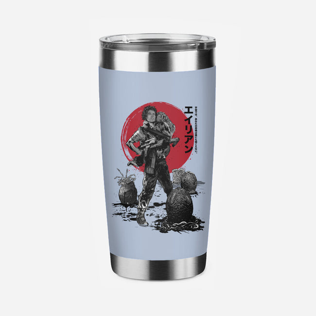 The Rescue Of Newt Sumi-E-None-Stainless Steel Tumbler-Drinkware-DrMonekers