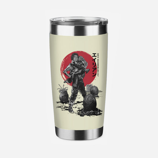The Rescue Of Newt Sumi-E-None-Stainless Steel Tumbler-Drinkware-DrMonekers