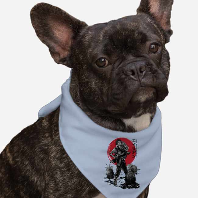 The Rescue Of Newt Sumi-E-Dog-Bandana-Pet Collar-DrMonekers