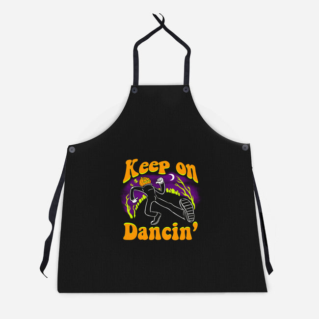 Keep On Dancin'-Unisex-Kitchen-Apron-naomori