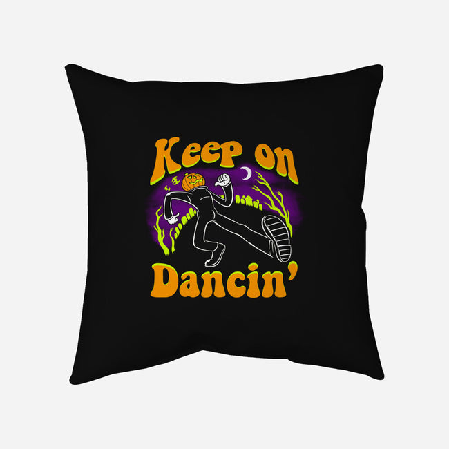 Keep On Dancin'-None-Non-Removable Cover w Insert-Throw Pillow-naomori