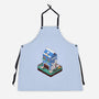 Milk Farm Kawaii Game-Unisex-Kitchen-Apron-tobefonseca