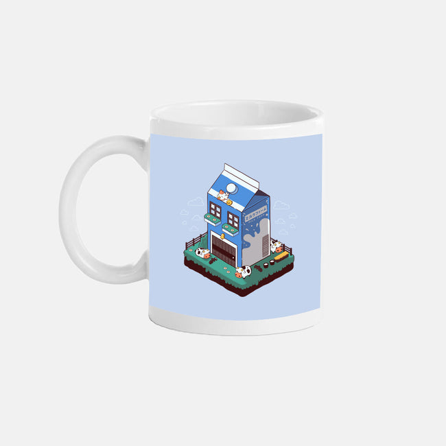 Milk Farm Kawaii Game-None-Mug-Drinkware-tobefonseca