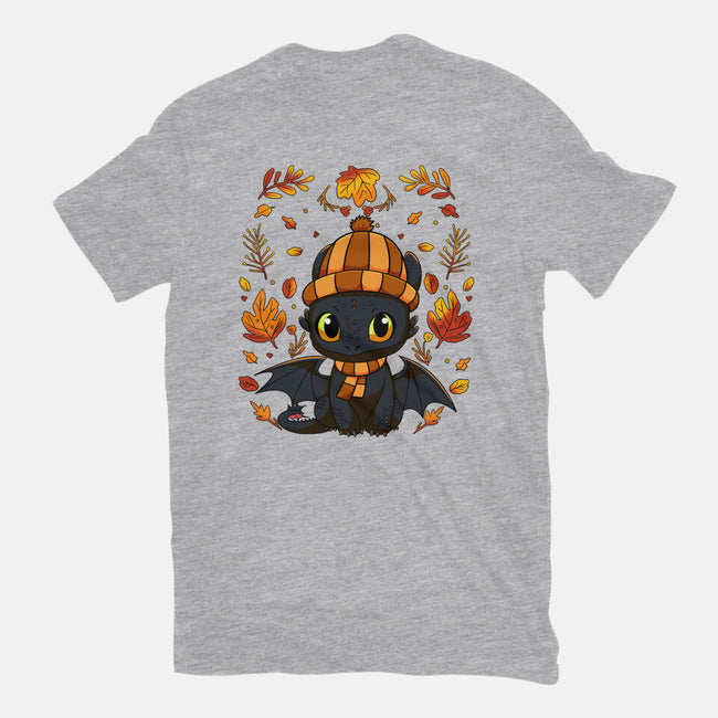 Fall Night Fury-Unisex-Basic-Tee-JamesQJO