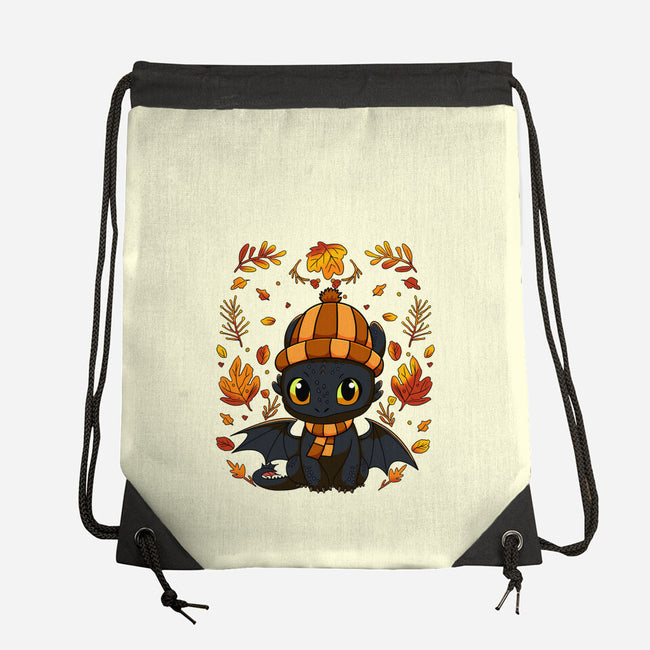 Fall Night Fury-None-Drawstring-Bag-JamesQJO