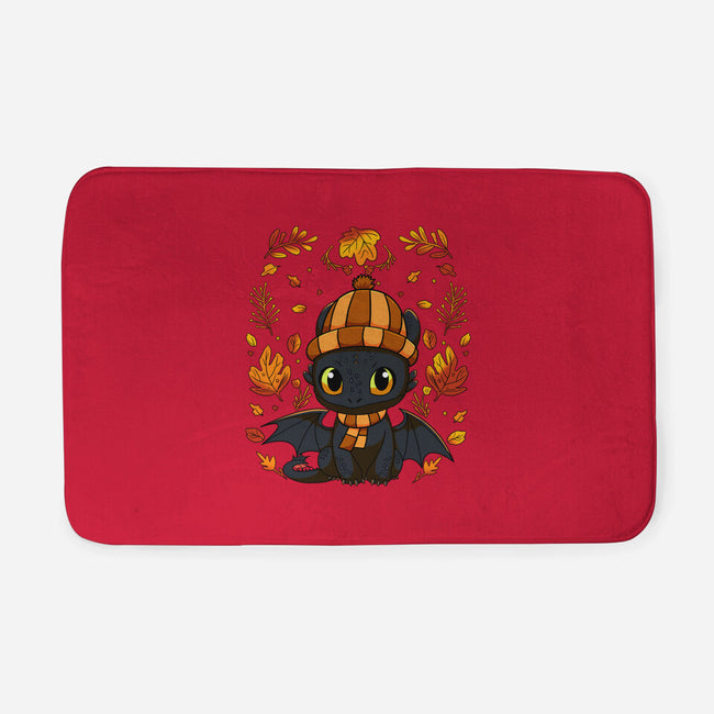 Fall Night Fury-None-Memory Foam-Bath Mat-JamesQJO