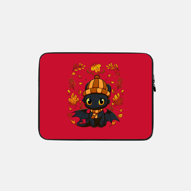 Fall Night Fury-None-Zippered-Laptop Sleeve-JamesQJO