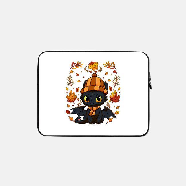 Fall Night Fury-None-Zippered-Laptop Sleeve-JamesQJO