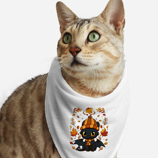 Fall Night Fury-Cat-Bandana-Pet Collar-JamesQJO