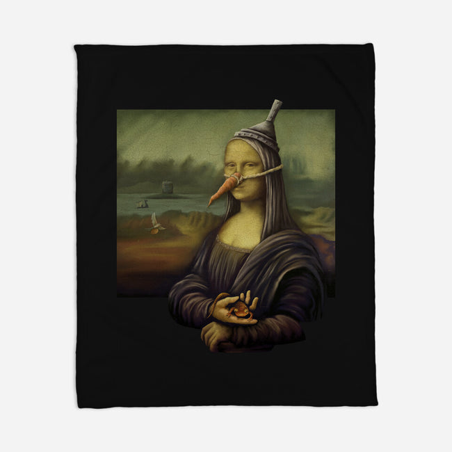 A Bewitching Smile-None-Fleece-Blanket-kg07