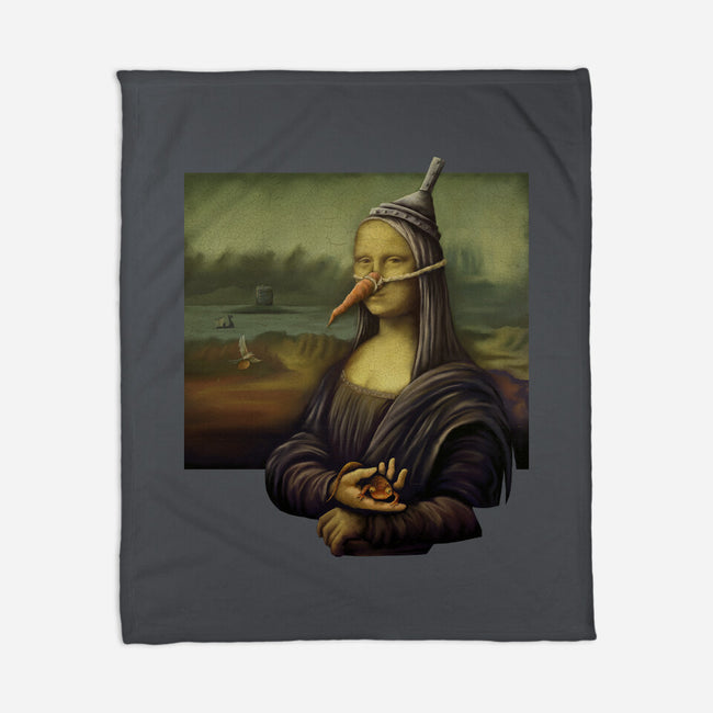 A Bewitching Smile-None-Fleece-Blanket-kg07