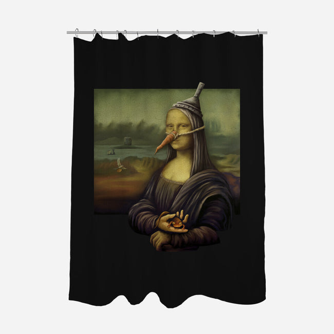 A Bewitching Smile-None-Polyester-Shower Curtain-kg07