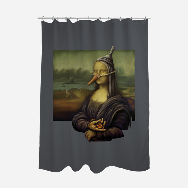 A Bewitching Smile-None-Polyester-Shower Curtain-kg07