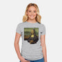 A Bewitching Smile-Womens-Fitted-Tee-kg07