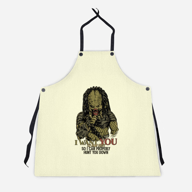 I Want You To Run Fast-Unisex-Kitchen-Apron-Hafaell