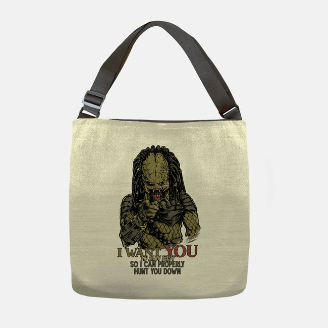 I Want You To Run Fast-None-Adjustable Tote-Bag-Hafaell