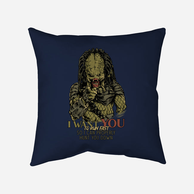 I Want You To Run Fast-None-Removable Cover w Insert-Throw Pillow-Hafaell