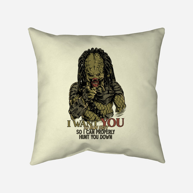 I Want You To Run Fast-None-Removable Cover-Throw Pillow-Hafaell