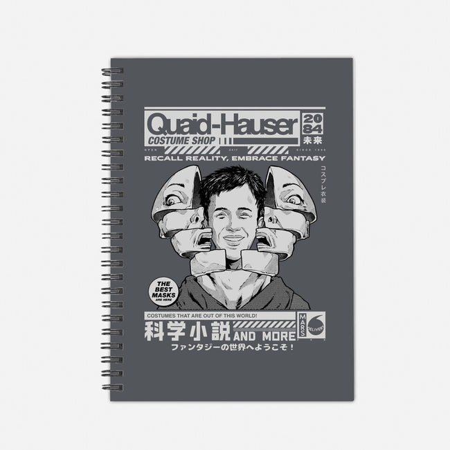 Quaid-Hauser Custom Shop-None-Dot Grid-Notebook-Hafaell