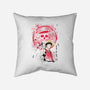 Straw Hat Red Pirate-None-Removable Cover-Throw Pillow-ellr