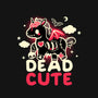 Dead Cute Unicorn-Womens-V-Neck-Tee-NemiMakeit