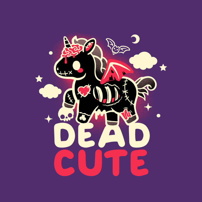 Dead Cute Unicorn-None-Stretched-Canvas-NemiMakeit