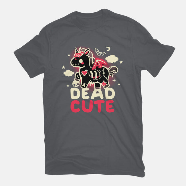 Dead Cute Unicorn-Mens-Basic-Tee-NemiMakeit