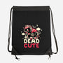 Dead Cute Unicorn-None-Drawstring-Bag-NemiMakeit