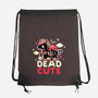 Dead Cute Unicorn-None-Drawstring-Bag-NemiMakeit