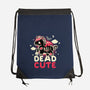 Dead Cute Unicorn-None-Drawstring-Bag-NemiMakeit