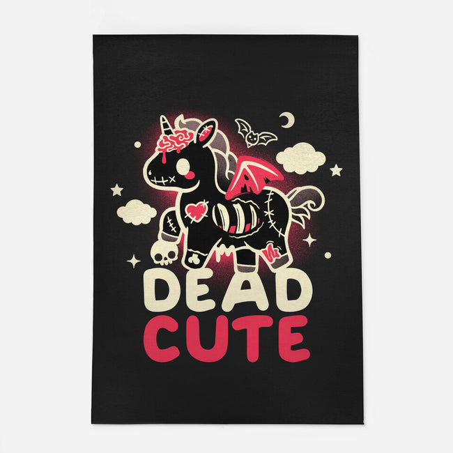 Dead Cute Unicorn-None-Outdoor-Rug-NemiMakeit